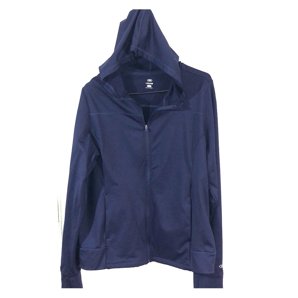 Leg3nd zip up hoodie